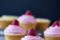 Raspberry Lemonade Cupcakes with Vodka