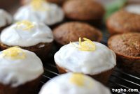 Zucchini Cupcakes with Creamy Greek Yogurt Frosting