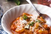 Rustic Italian White Beans Simmered in Tomato Sauce