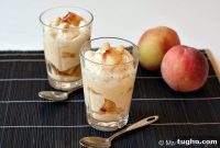 Peach and Almond Trifle Recipe with Mascarpone Cream