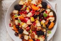 Autumn Harvest Fruit Salad for Thanksgiving