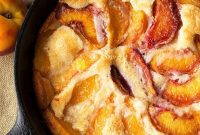 Fresh Peach Cobbler Recipe with Buttery Crust