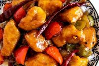 Sichuan Chicken Stir Fry with Spicy Garlic Sauce