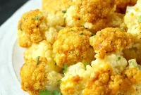 Crispy Pumpkin Spice Roasted Cauliflower Recipe