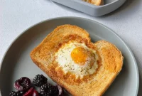 Quick Air Fryer Egg Toast Recipe