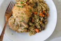 Savory One-Pot French Onion Chicken and Rice
