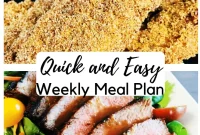 Meal Plan for the Week of March 22