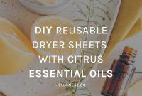 DIY Reusable Dryer Sheets: Make Them at Home