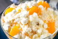 Ambrosia Fruit Salad Recipe with Creamy Coconut Dressing