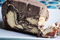 Marble Chocolate Cheesecake Recipe with Chocolate Swirl