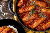 Devilled Sausages Recipe with Tangy Tomato Glaze