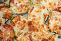 Air Fryer Zucchini Pizza Bites Recipe