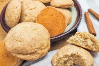 Apple Butter Snickerdoodle Cookies