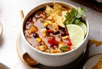 Slow Cooker Chicken Tortilla Soup Recipe
