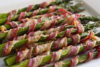 Crispy Oven-Roasted Bacon-Wrapped Asparagus