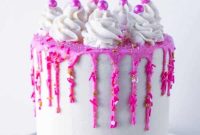 Pink and Gold Cake Designs for Weddings and Birthdays