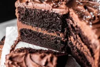 Fudgy Gluten Free Chocolate Cake Recipe