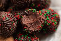 5-Ingredient Amaretto Truffles Recipe