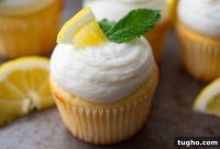Lemon Cupcakes with Lemon Cream Cheese Frosting