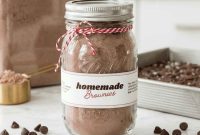 Homemade Brownie Mix Recipe for Gifts