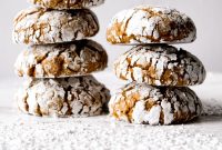 Soft Chewy Ginger Crinkle Cookies Recipe