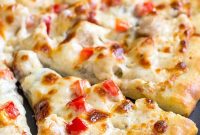 Creamy Chicken Alfredo Pizza Recipe
