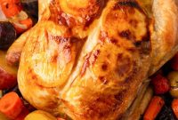 Crispy Oven Roasted Lemon Chicken with Garlic and Herbs