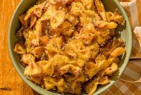 Crispy Baked Pasta Chips Recipe