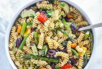 Gluten Free Pasta Salad with Grilled Vegetables