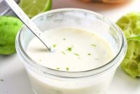 Creamy Honey Lime Greek Yogurt Dressing – 3 Ingredients