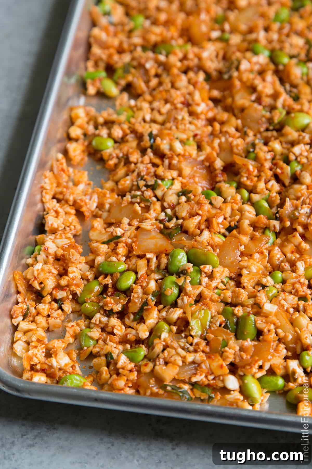 Oven-Baked Kimchi Cauliflower Rice Recipe 4 Baked Kimchi Cauliflower Rice