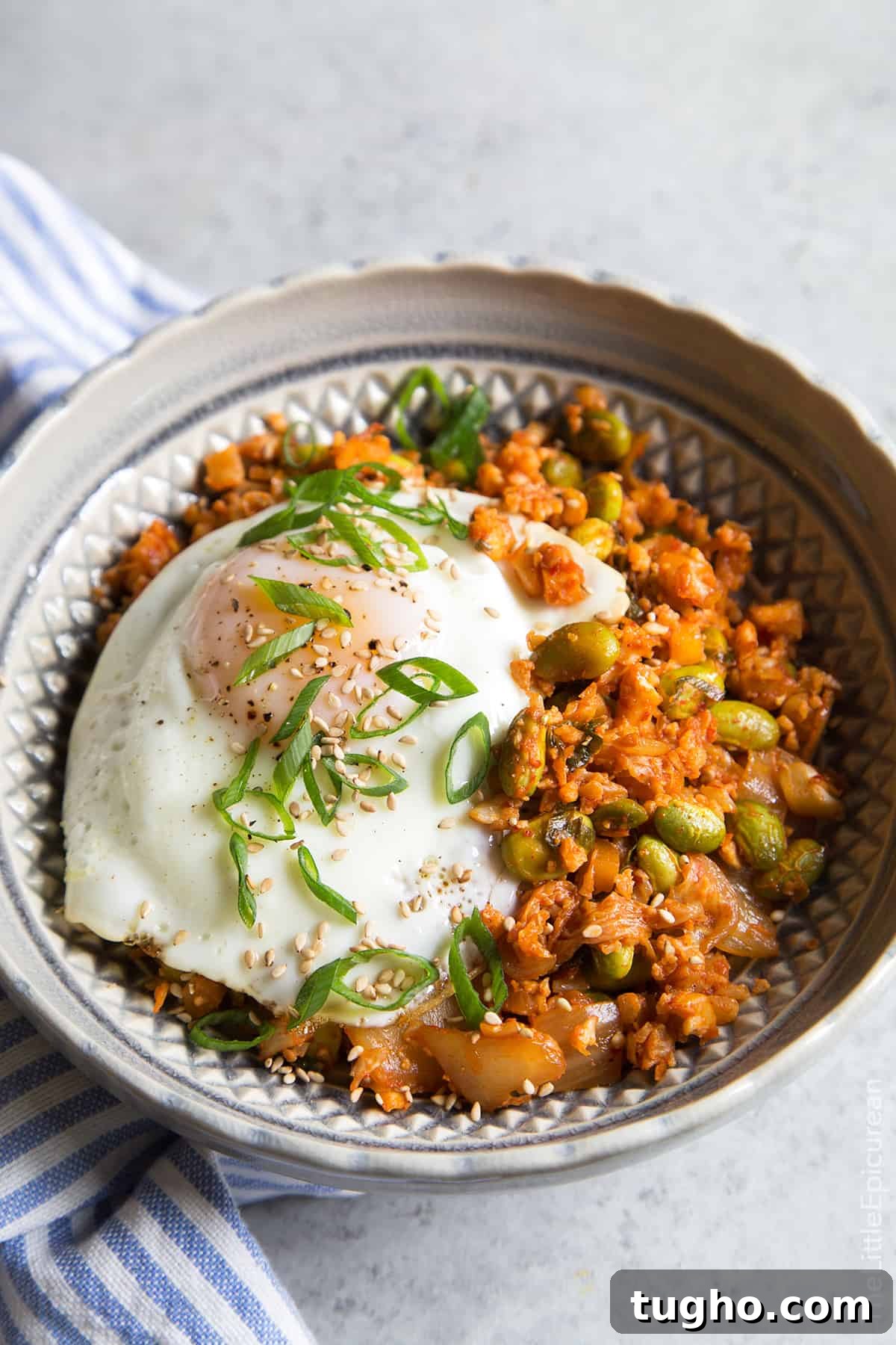 Oven-Baked Kimchi Cauliflower Rice Recipe 5 Baked Kimchi Cauliflower Rice