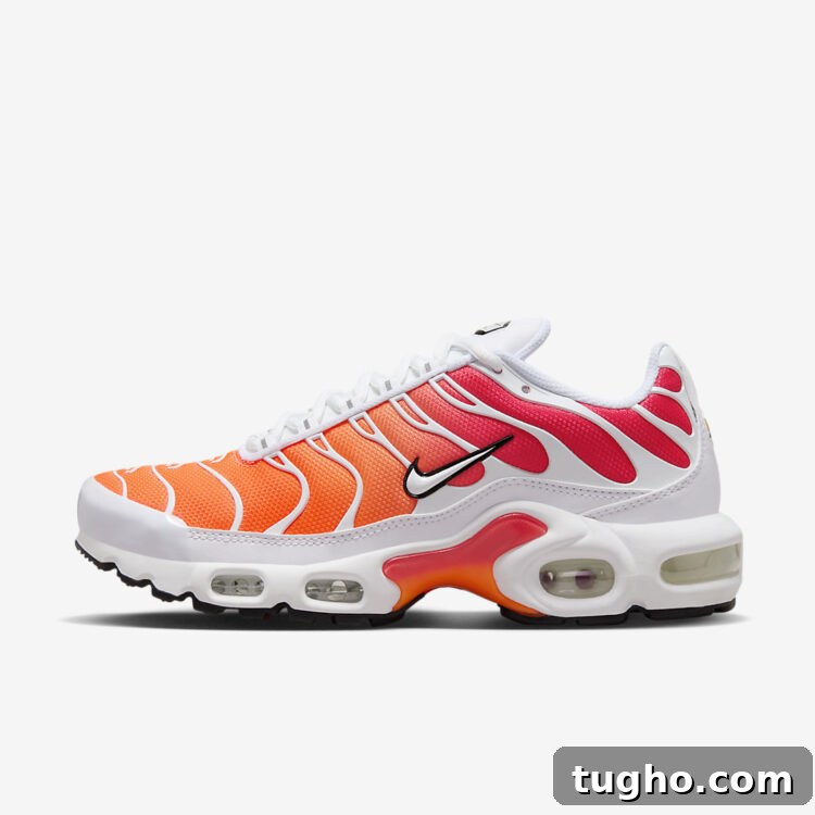 Nike Air Max Plus White Sunrise view 2