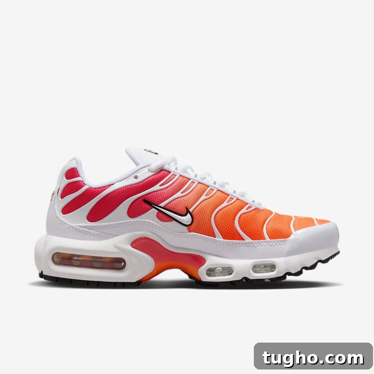 Nike Air Max Plus White Sunrise view 3