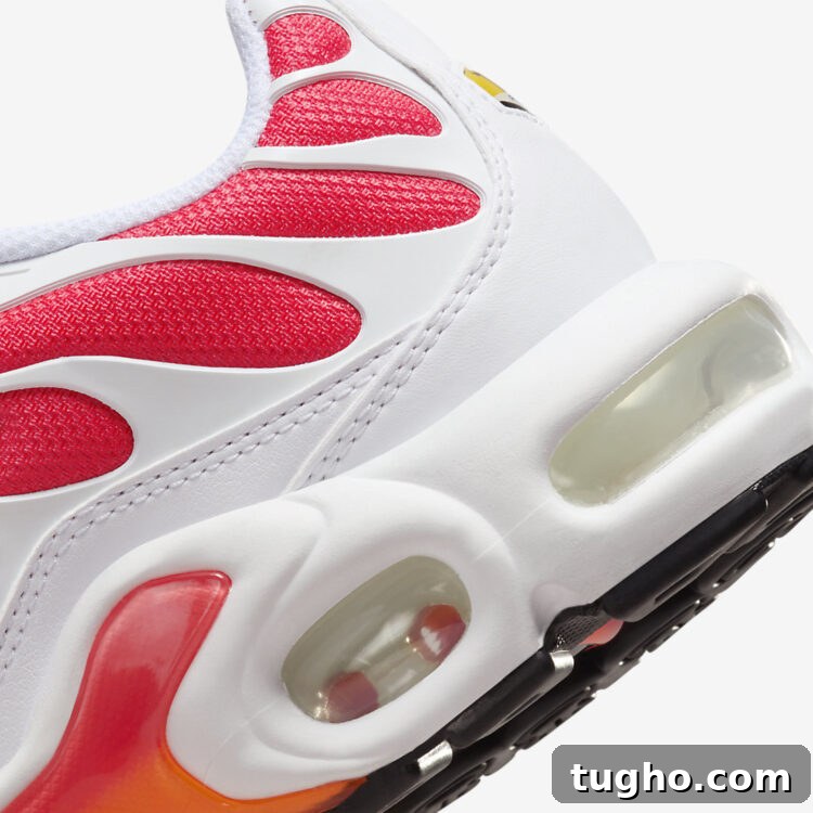 Nike Air Max Plus White Sunrise view 9