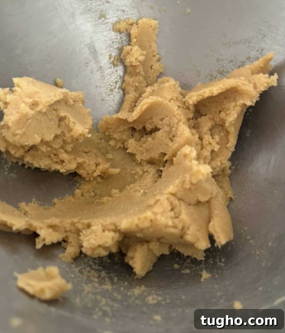 Butter and sugars creamed together in stand mixer.