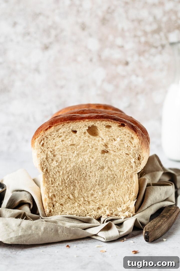 Hokkaido Milk Bread: The Softest Japanese Milk Loaf 4 Shredded inside of the bread