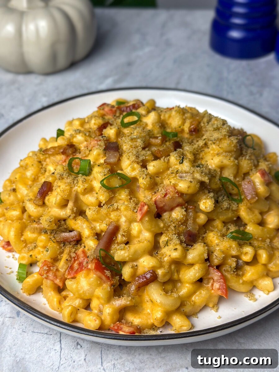 One-Pot Creamy Bacon Mac and Cheese 11 Bacon mac and cheese recipe