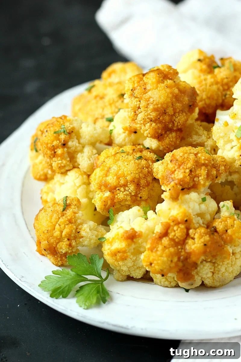 Crispy Pumpkin Spice Roasted Cauliflower Recipe 2 Pumpkin Spice Roasted Cauliflower | Garden in the Kitchen