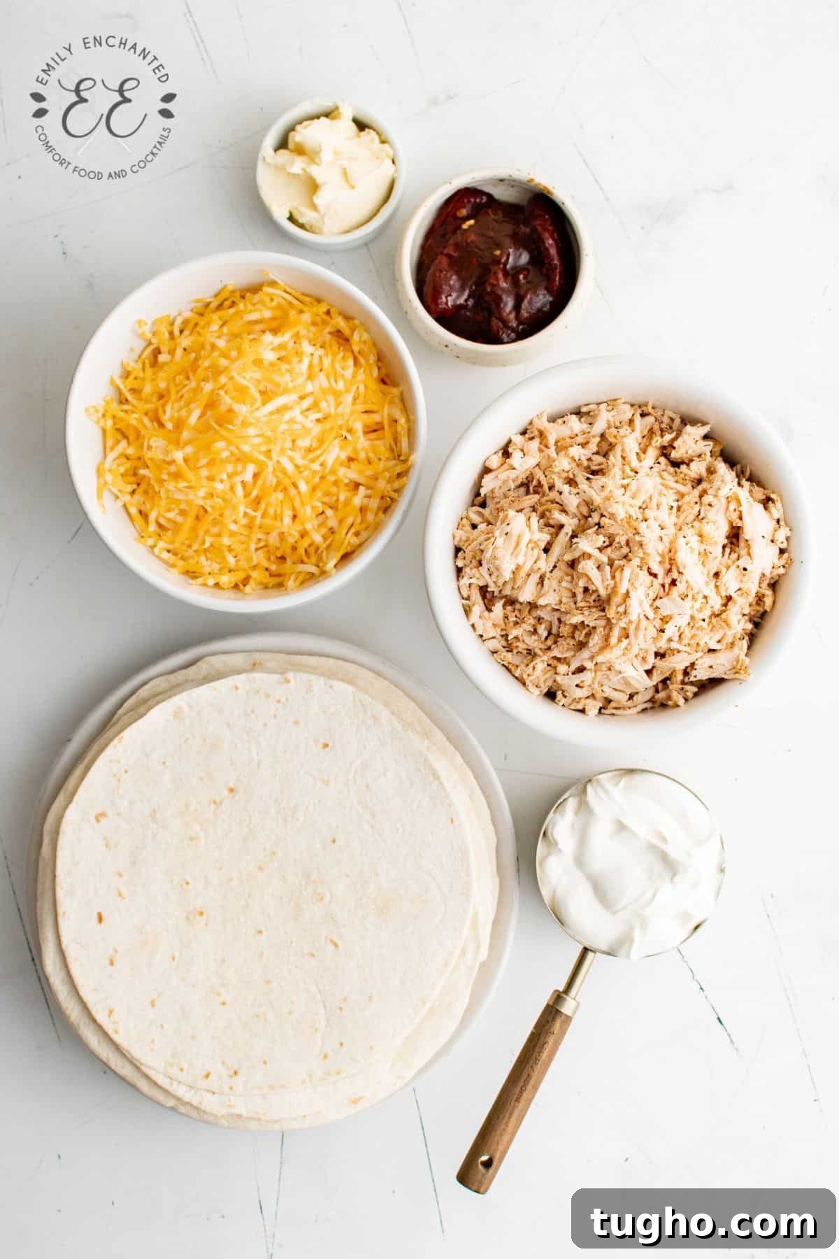 Smoky Chipotle Chicken Quesadilla Recipe 3 Chipotle Chicken Quesadilla Ingredients