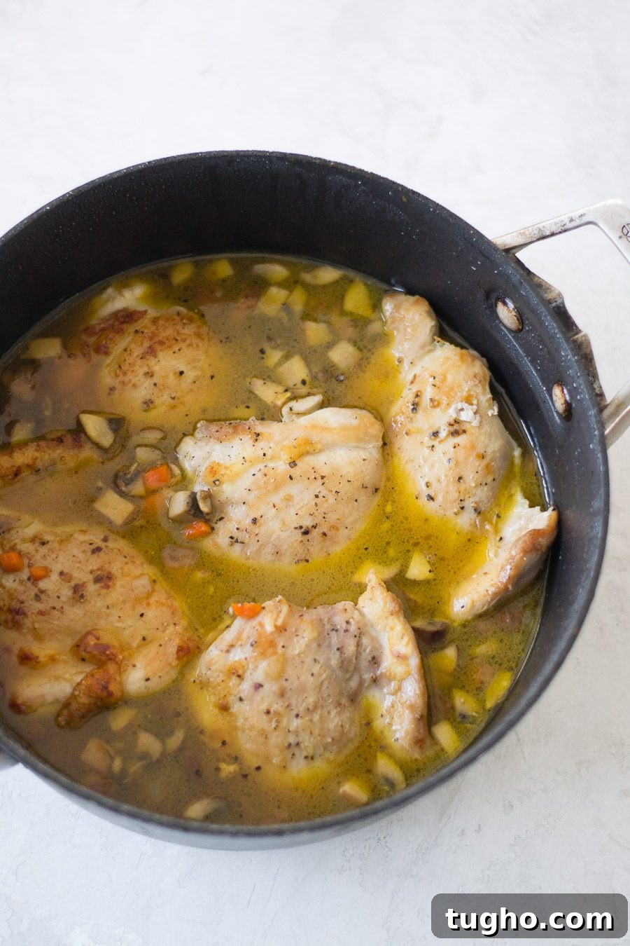 One Pot French Onion Chicken and Rice BEFORE baking | Sarcastic Cooking