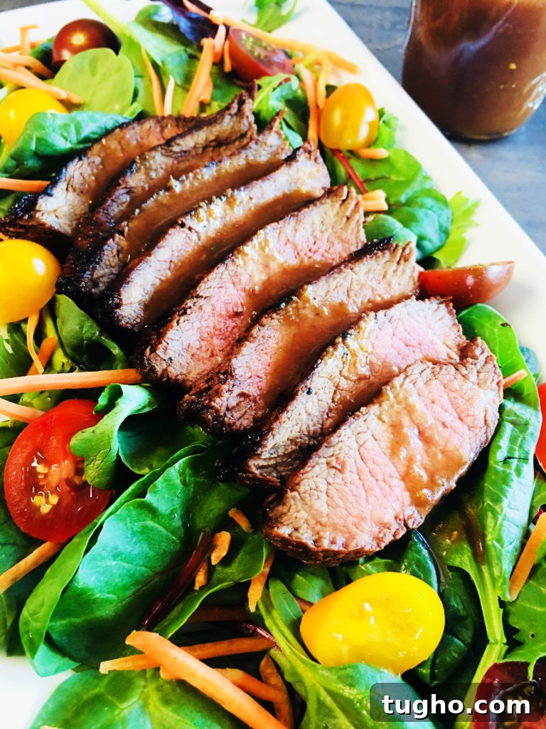 Meal Plan for the Week of March 22 5 Steak Salad with Ginger Lime Dressing