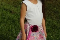How to Sew a Reversible Wrap Circle Skirt