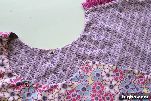 How to Sew a Reversible Wrap Circle Skirt 11 img 164 10