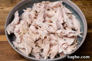 Leftover Turkey Curry with Coconut and Warm Spices 8 Chopped up leftover turkey in a bowl