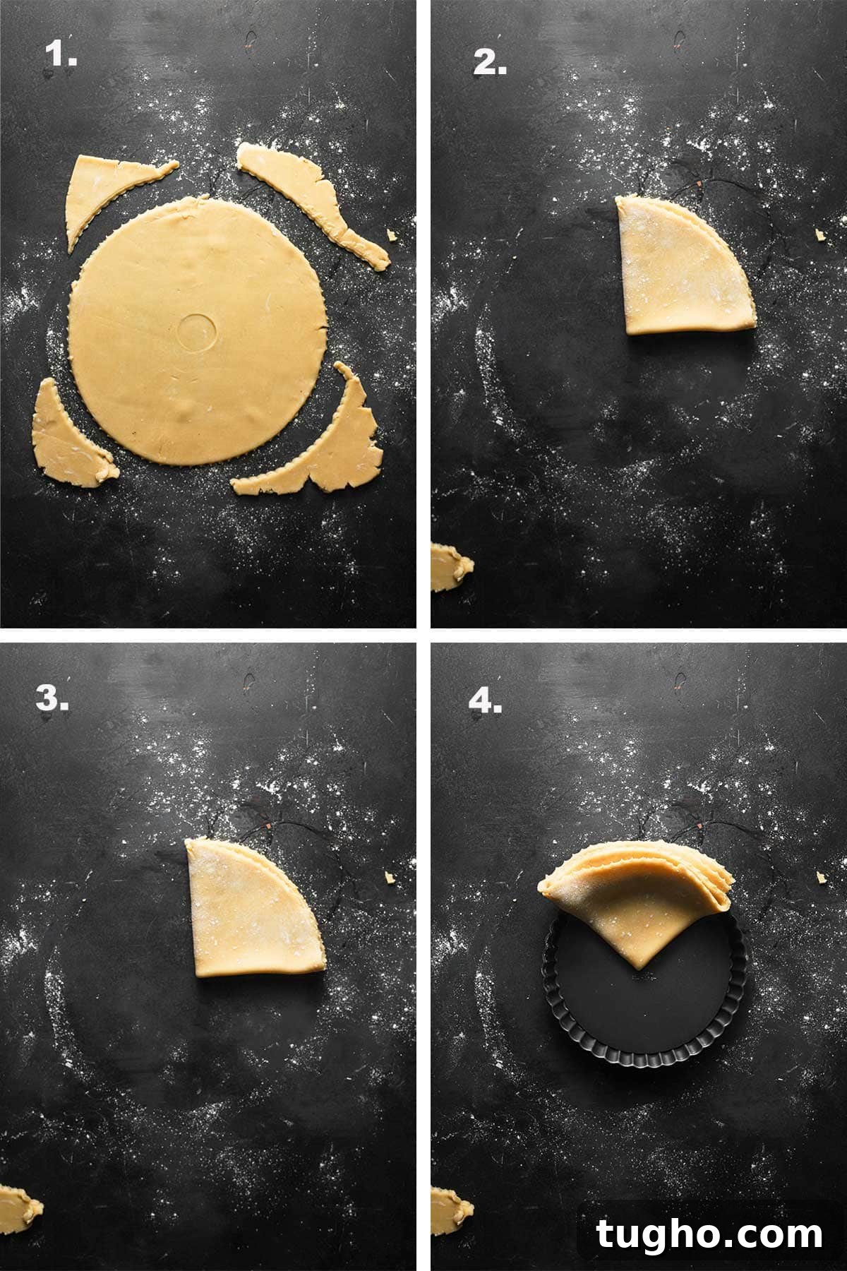 rolling pasta frolla for crostata.