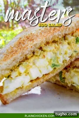 Pimento Cheese Muffins Recipe for The Masters 3 egg salad sandwich on toast
