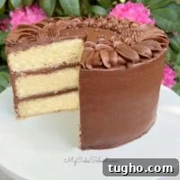 Yellow Birthday Cake