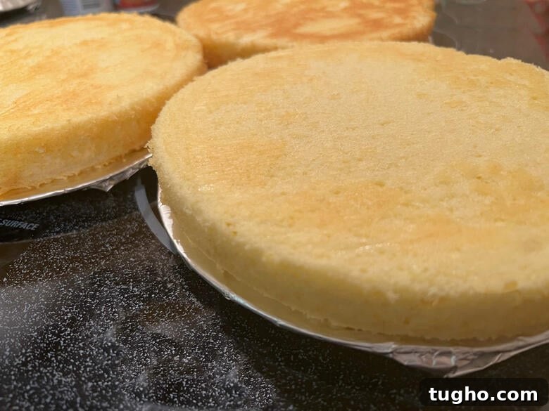 Yellow Birthday Cake