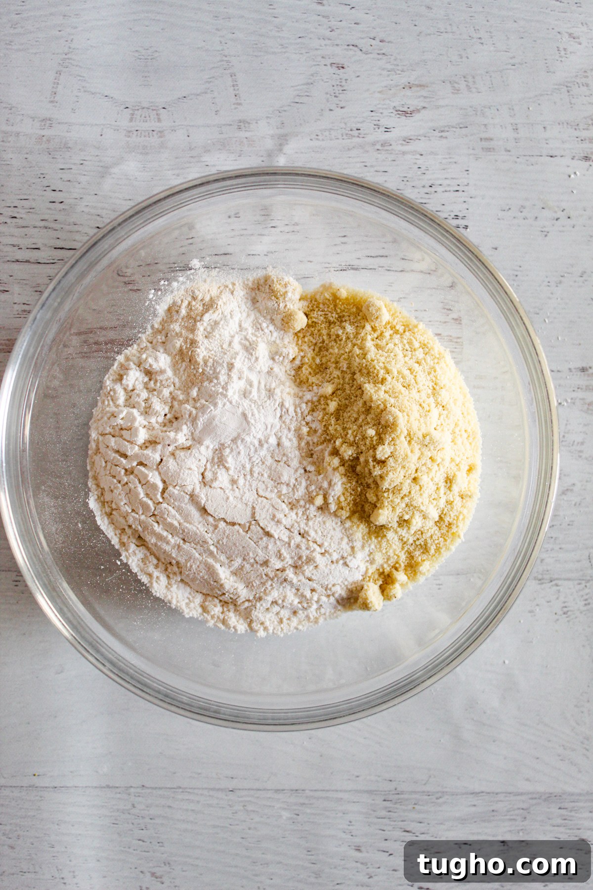 dry ingredients in a bowl